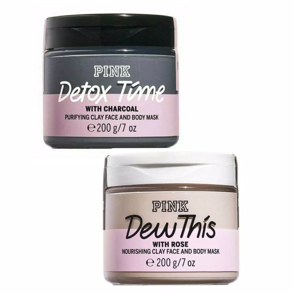 Victoria's Secret Pink Detox With Charcoal & Dew